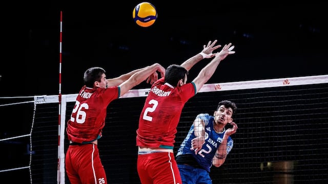 El seleccionado argentino masculino de vóleibol venció a Bulgaria 3 a 1, en la Liga de Naciones (VNL) que se juega en Rimini, Italia.