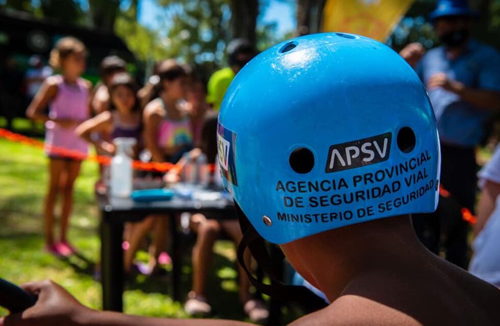 Agencia Provincial de Seguridad Vial organiza en Soldini el “Circuito Vial” para niños