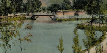 El Parque San Martín a inicios del siglo XX.