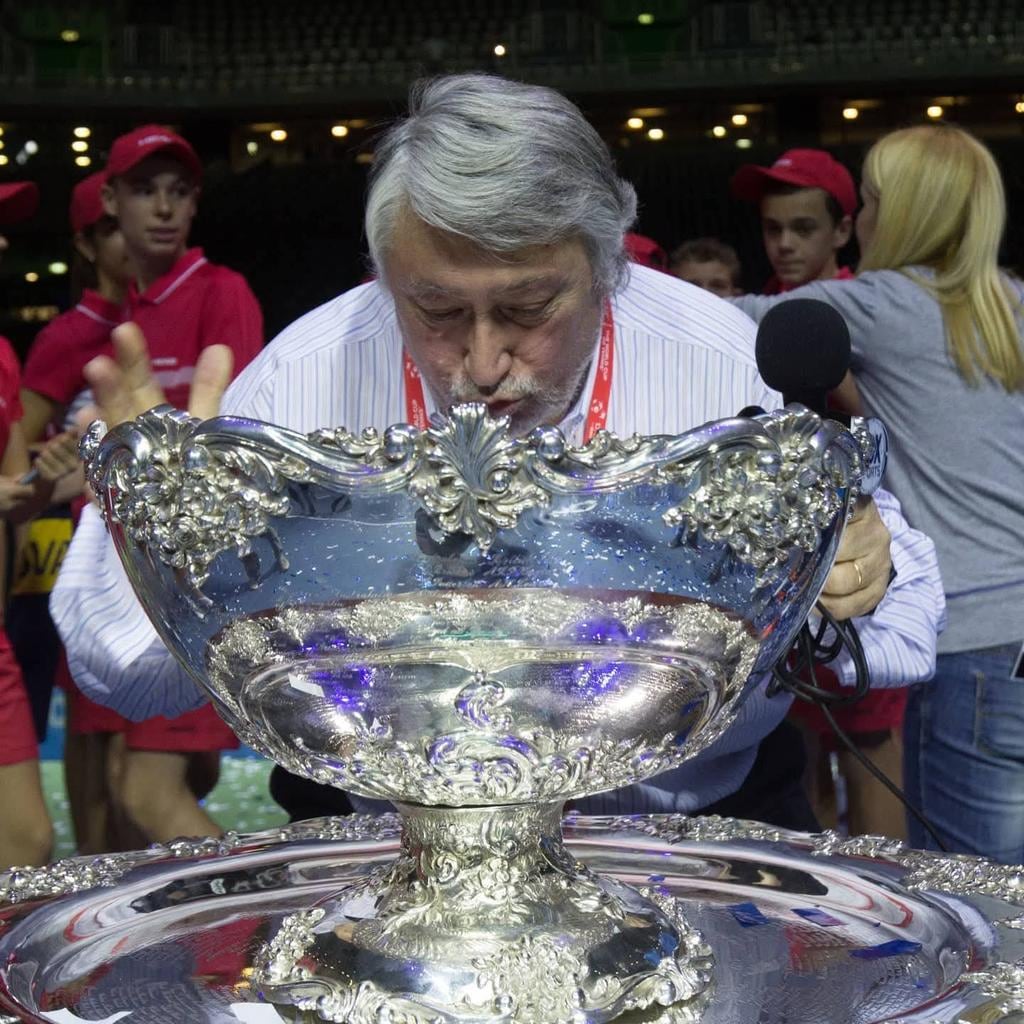 Se fue Guillermo Salatino, la voz del tenis argentino. (Archivo)