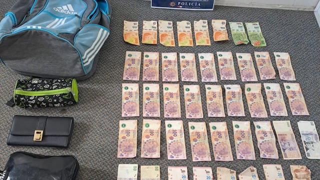 Material secuestrado por la Policía a un menor de edad