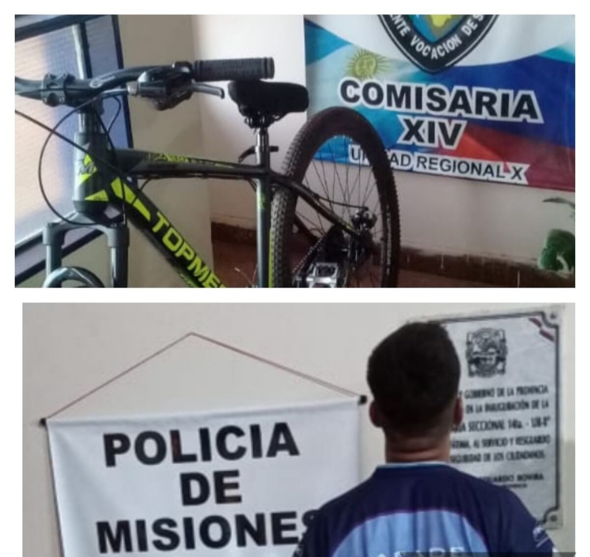 Posadas: joven detenido por robar una bicicleta a punta de pistola