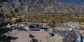 Una multitud celebró los 376 años de Andalgalá.