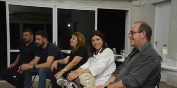 Pablo Pinotti, Enrique Estevez, Mónica Fein, Clara García y Alejandro Ambort