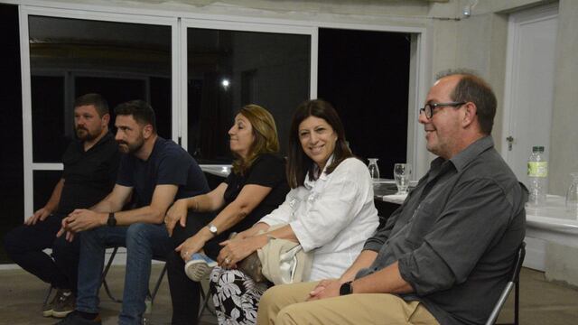 Pablo Pinotti, Enrique Estevez, Mónica Fein, Clara García y Alejandro Ambort