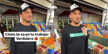 Habló sobre su trabajo.