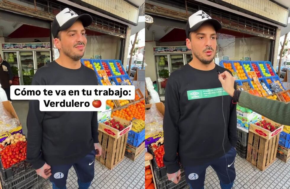 “Tan poco”, un verdulero reveló su sueldo y la gente estalló en los comentarios