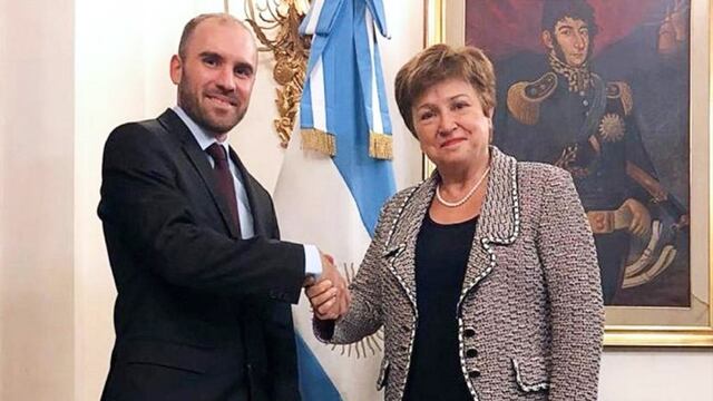 Martín Guzmán y Kristalina Georgieva acordaron que el FMI revise la economía argentina
