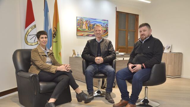 Andrea Ochat, Gonzalo Toselli y Pablo Pinotti