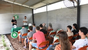 Curso de hidroponia en Rafaela