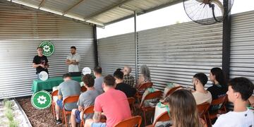 Curso de hidroponia en Rafaela