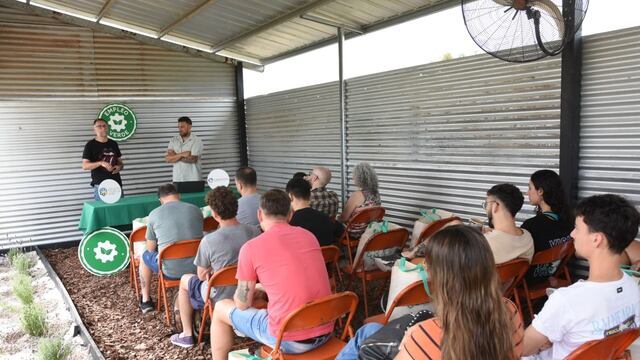 Curso de hidroponia en Rafaela