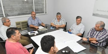 Autoridades reunidas