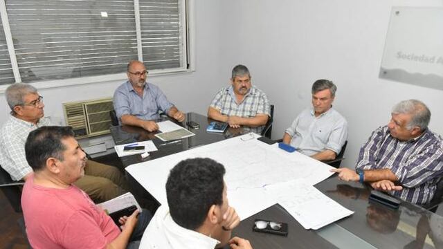 Autoridades reunidas