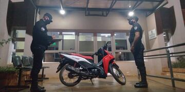 Oberá: recuperaron moto robada