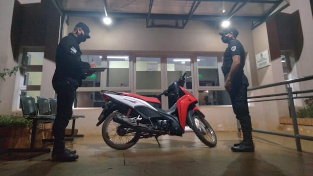 Oberá: recuperaron moto robada