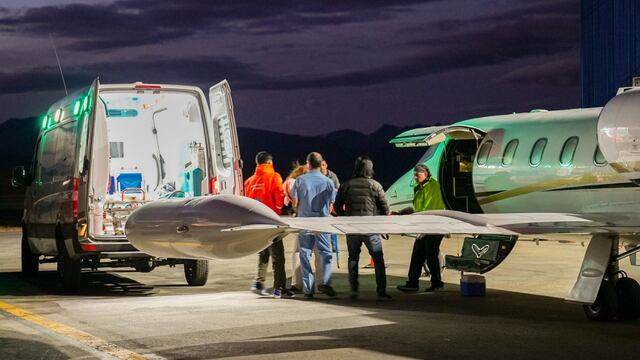 El Gobierno fueguino realizó una evacuación sanitaria desde las Islas Malvinas