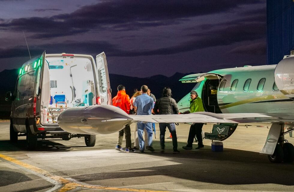 El Gobierno fueguino realizó una evacuación sanitaria desde las Islas Malvinas
