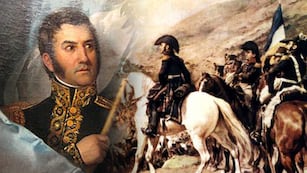 La historia del General José de San Martín en las escuelas.