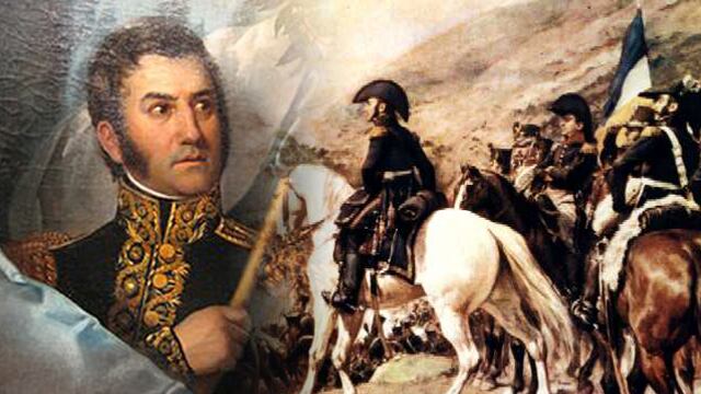 La historia del General José de San Martín en las escuelas.