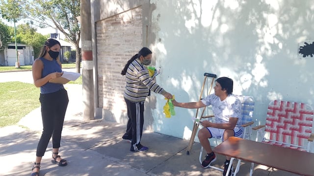 Plan de saneamiento en el barrio 2 de abril