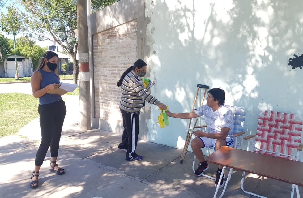 Llevan adelante un saneamiento en el barrio 2 de abril