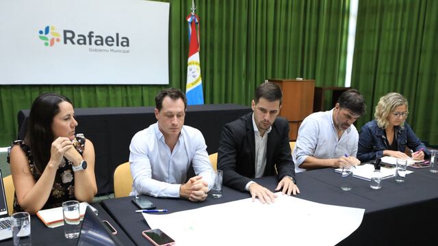 Reunión entre funcionarios municipales y provinciales por las obras a realizar por los Juegos Odesur  2026
