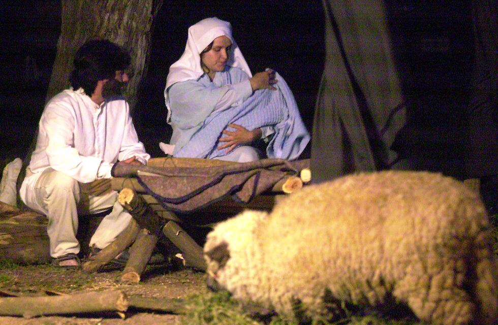 Festival navideño en el Barrio Gottling de Punta Alta