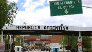 Paso fronterizo Argentina Bolivia