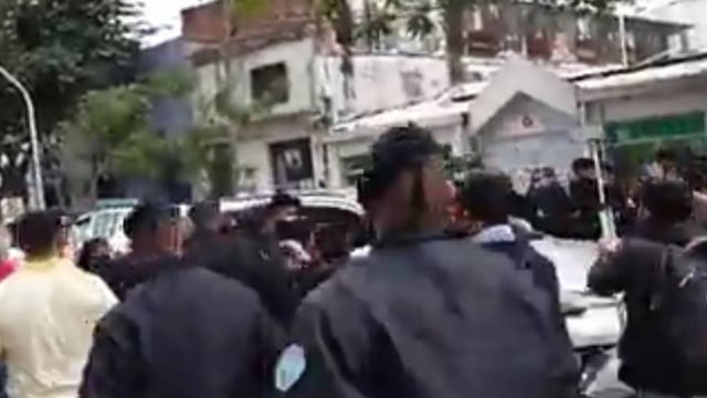 El ministro de Salud de Formosa atropelló a un joven en el medio de una manifestación