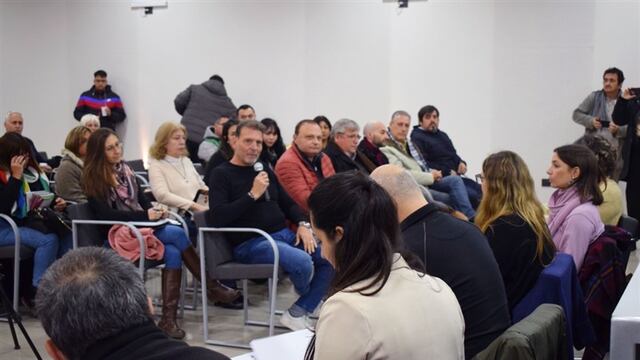 Reunión de las comisiones internas de la Cámara de Diputados en Rafaela