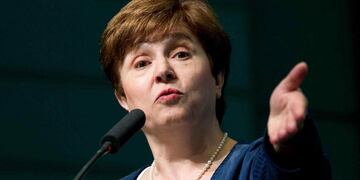 La titular del FMI felicitó a Massa por su designación y elogió su experiencia. Foto: AP.