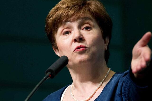 Kristalina Georgieva. La nueva líder del FMI. (AP)