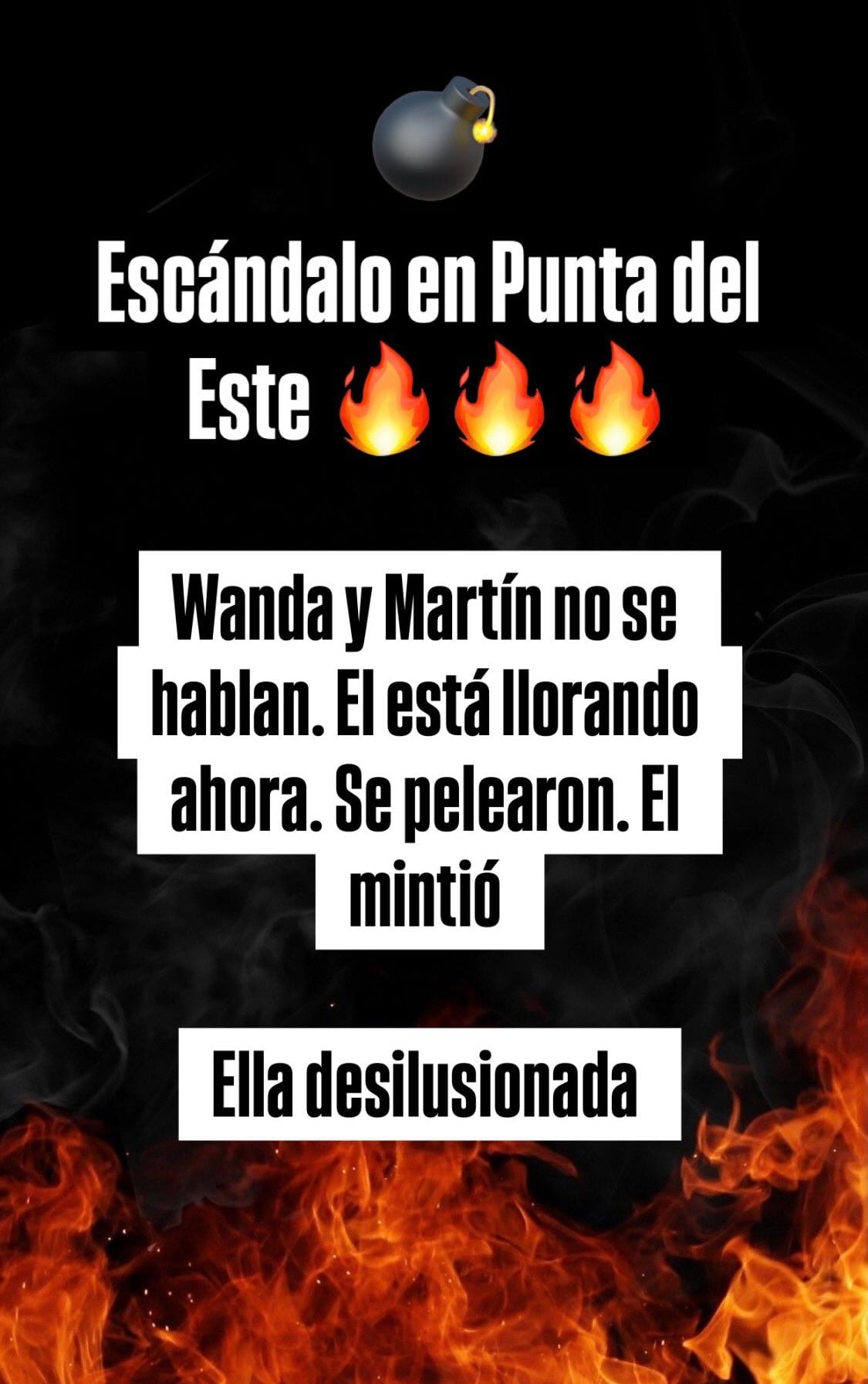 Aseguran que Wanda Nara se separó de Martín Migueles tras la infidelidad