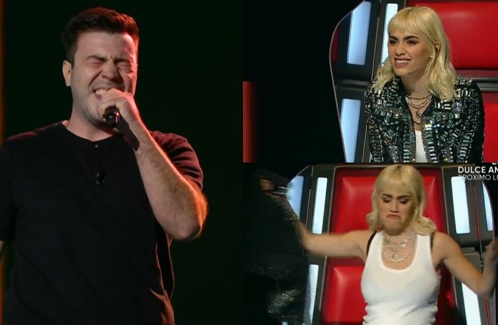 La Voz Argentina: Eduardo Morón, el mendocino que hizo delirar a Lali Espósito al ritmo del rock