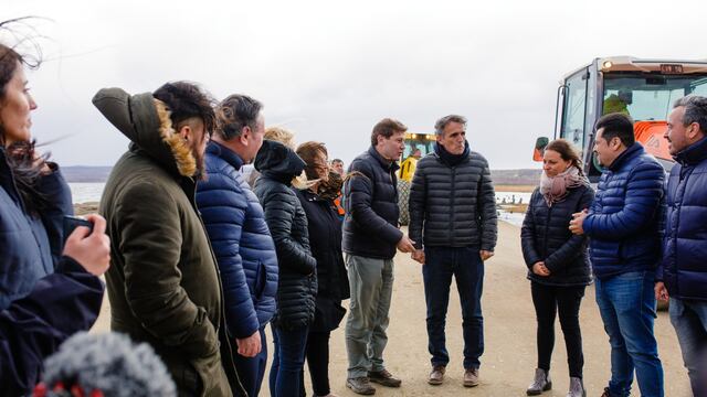 Obras de pavimentación de la ruta Nº1
