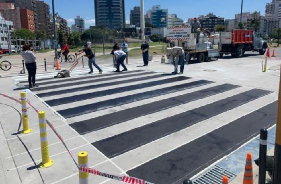 Finalizaron las obras de puesta en valor de Plaza España
