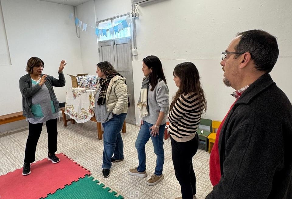 El Movimiento Vecinal estuvo en el Jardines Frutillitas y convoca a colaborar