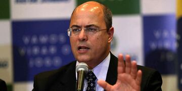 Wilson Witzel, gobernador del estado de Río de Janeiro. (AP)