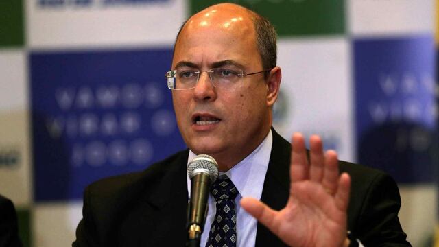Wilson Witzel, gobernador del estado de Río de Janeiro. (AP)