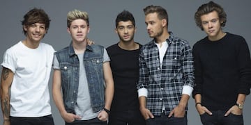 One Direction en su formato original, que se sostuvo entre 2010 y 2015 (Gentileza Spotify Argentina).