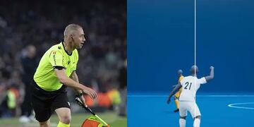 UEFA usó el fuera de juego semiautomático en la Champions League. / Gentileza.