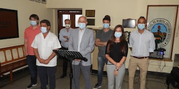 Conferencia de Prensa en Punta Alta