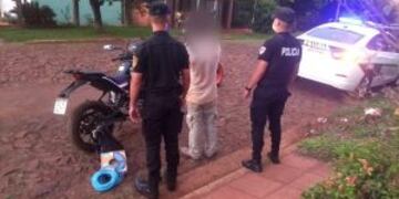 Dos hombres fueron detenidos implicados en hechos de hurto en Oberá.
