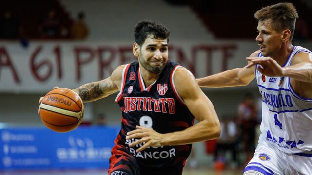 Luciano González fue el goleador con 31 puntos, en el triunfo de Instituto (La Liga Contenidos).