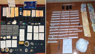 Nuevo golpe al "narcomenudeo" en Jujuy: policías y funcionarios del MPA incautaron más de $2,6 millones y casi dos kilos de cocaína.