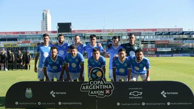 Con formación alternativa, el Celeste y su debut en la Copa.