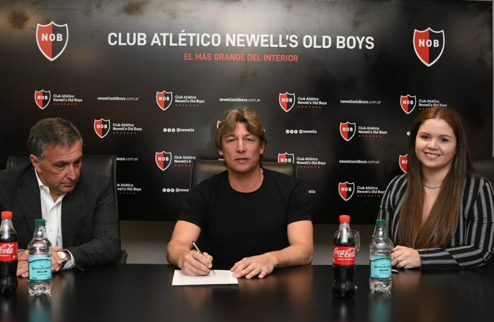 Gabriel Heinze volvió a Newell’s con “mucha pasión, dedicación y esfuerzo”