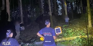 Murió un trabajador al ser golpeado por un tronco durante tareas forestales en Ruiz de Montoya´.