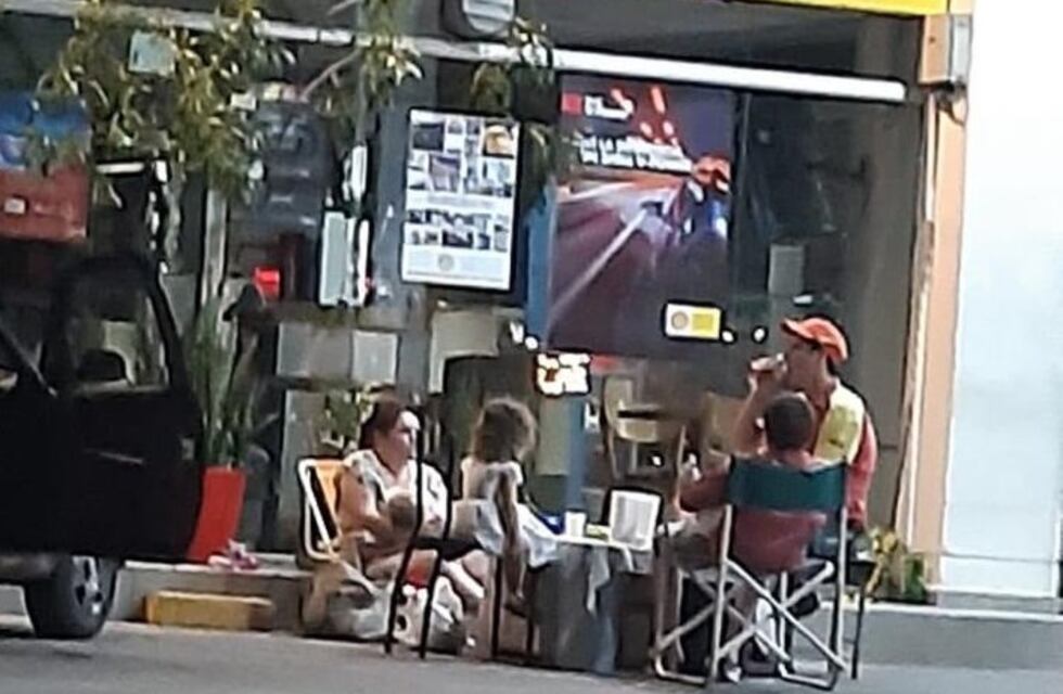 Concordia: Junto a su familia celebró navidad en el trabajo